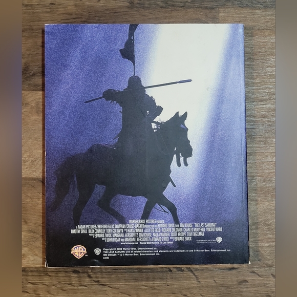 The Last Samurai Tom Cruise By Edward Zwick Paperback - Picture 2 of 7